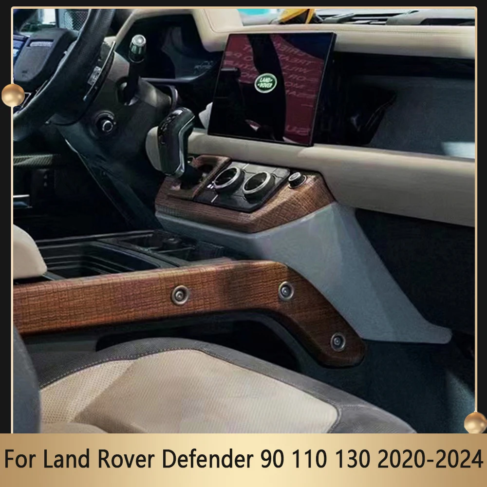 

Auto Mouldings Trim Parts Car Interior Walnut Interior kit For Land Rover Defender 90 110 130 2020-2024 Decorative Line Strip