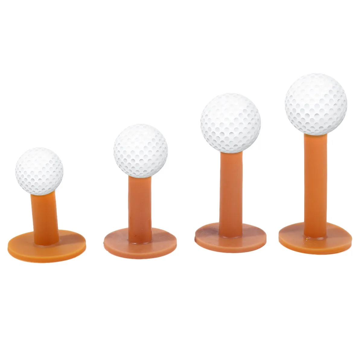 

Набор из 4 ти для гольфа из материала Cowhells, 43 мм, 54 мм, 70 мм, 83 мм, легкие, прочные, с автоматическим отскоком, для игры на открытом воздухе, для гольфистов