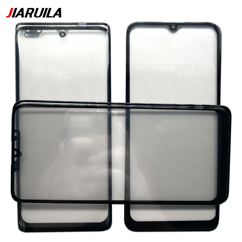 Screen Front Outer Glass + OCA Replacement For Huawei Nova 8 8i 9 Se Pro Y60 Y61 Y70 Plus Y71 Y72 Y90 Y91 Touch Panel Plate