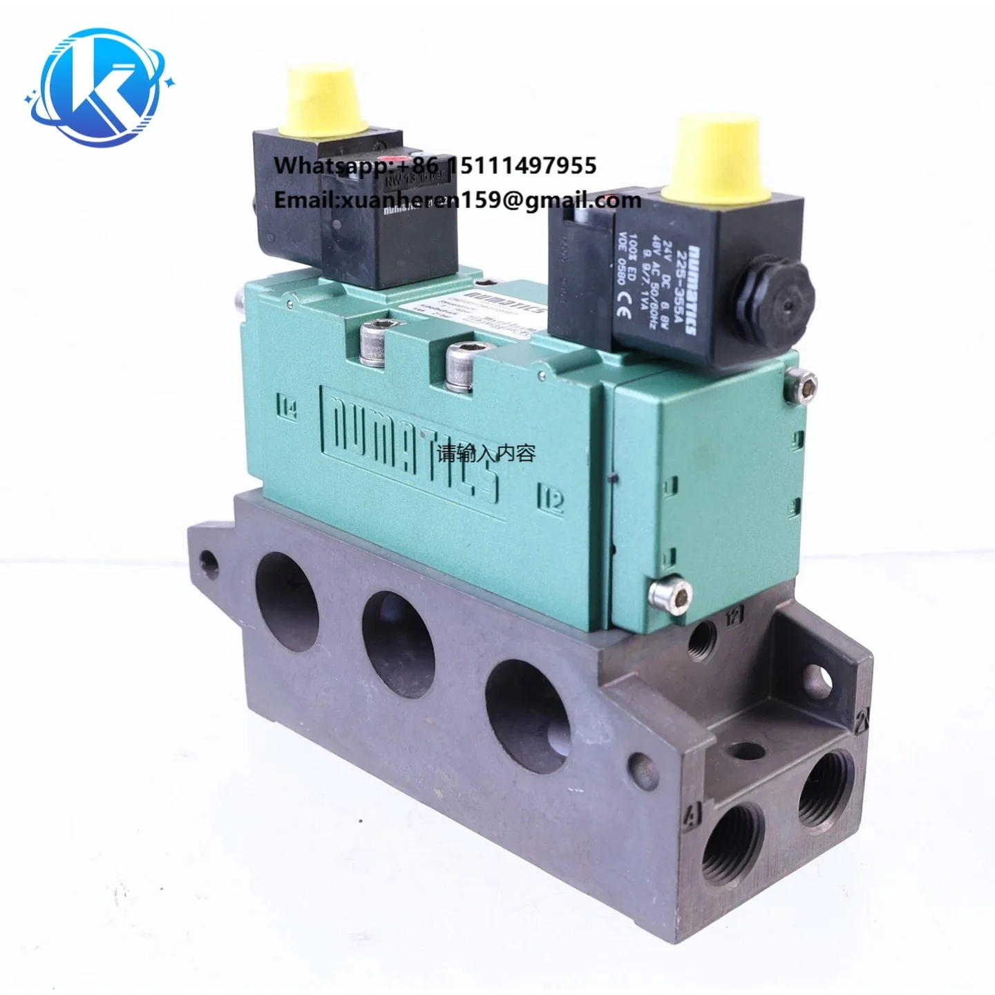 ORIGINAL SUPPLY I34BB5154G18W61 SOLENOID VALVE LOC#A107