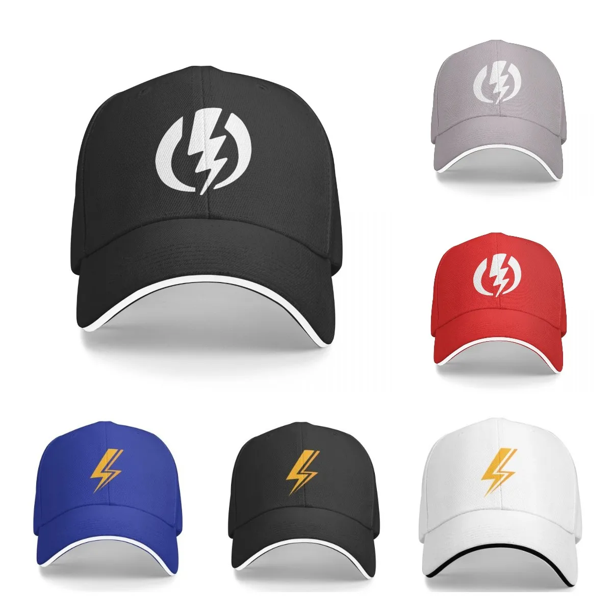 Baseball Cap Men Electric Electrician Symbol Fashion Caps Hats for Logo Asquette Homme Dad Hat for Men Trucker Cap