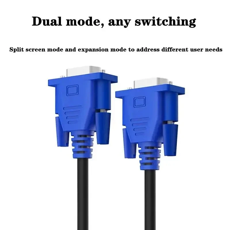 High Definition VGA 15Pin Male To Male Connection Cable, Computer To Monitor And TV Cable Vag Video Cable VGA SVGA Cable