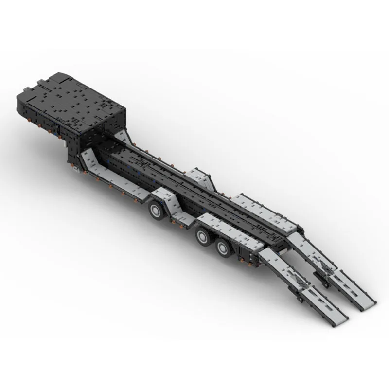 

MOC-254540 Новая классическая модель низкорамного прицепа с дистанционным управлением, конструктор, 3931 деталь, подарок на день рождения для мальчиков и детей