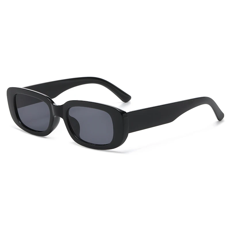 Rectangle Fashion Sunglasses For Women Men Retro Small Frame Colorful  UV400 Sun Shades Glasses For Summer Beach Travel