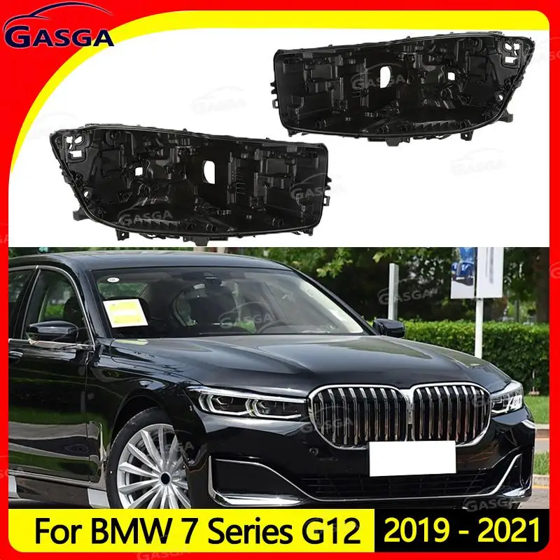 

For BMW 7 Series G12 2019 - 2021 Headlight Base Headlamp House Car Rear Base Headlight Back House Replacement Front Lamp Holder