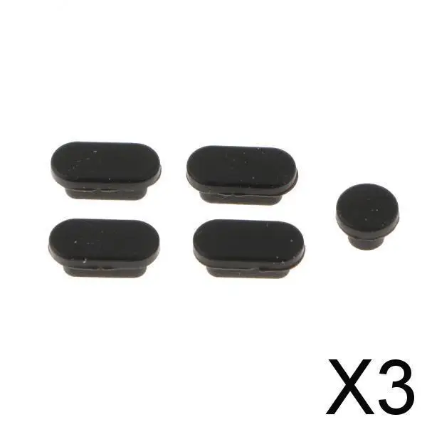 

2-4pack Silicone Dust Stopper Dustproof Plug USB Earphone Port Cap for