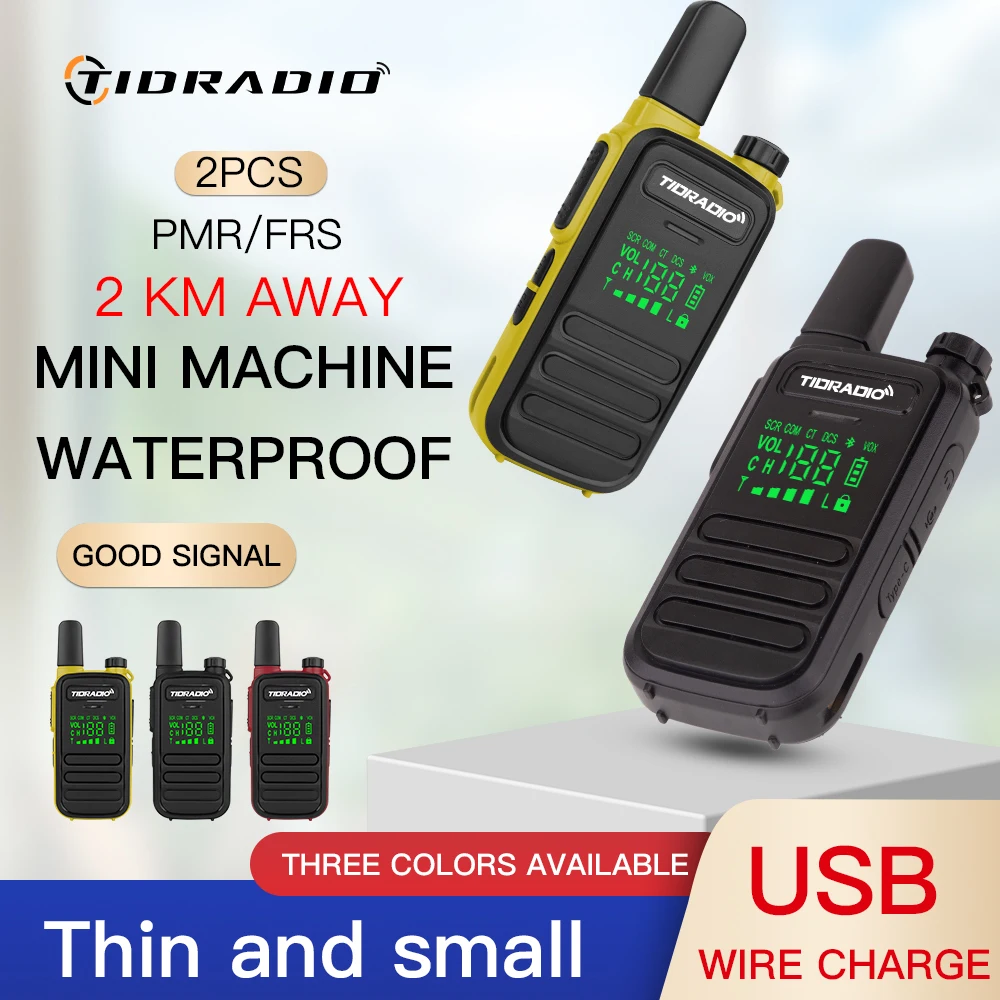 tidradio-mini-walkie-talkie-profesional-radio-de-comunicacion-de-largo-alcance-transceptor-de-radio-bidireccional-2-piezas-m11-pmr-frs