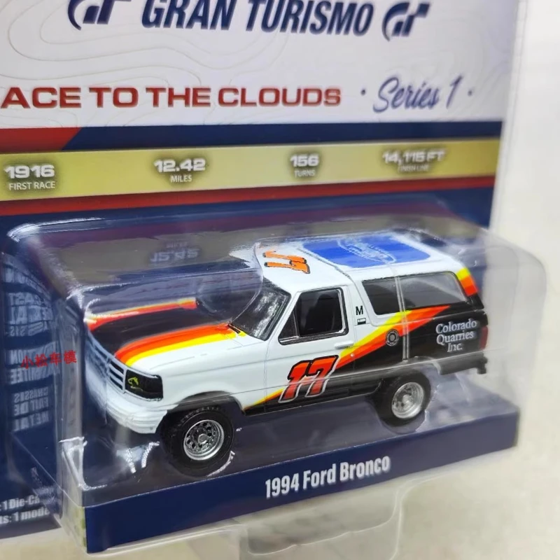 

GreenLight 1:64 1994 Ford Horse # 17 - Коллекция игрушек Jimmy Ford, подарочная модель, настенная подвеска