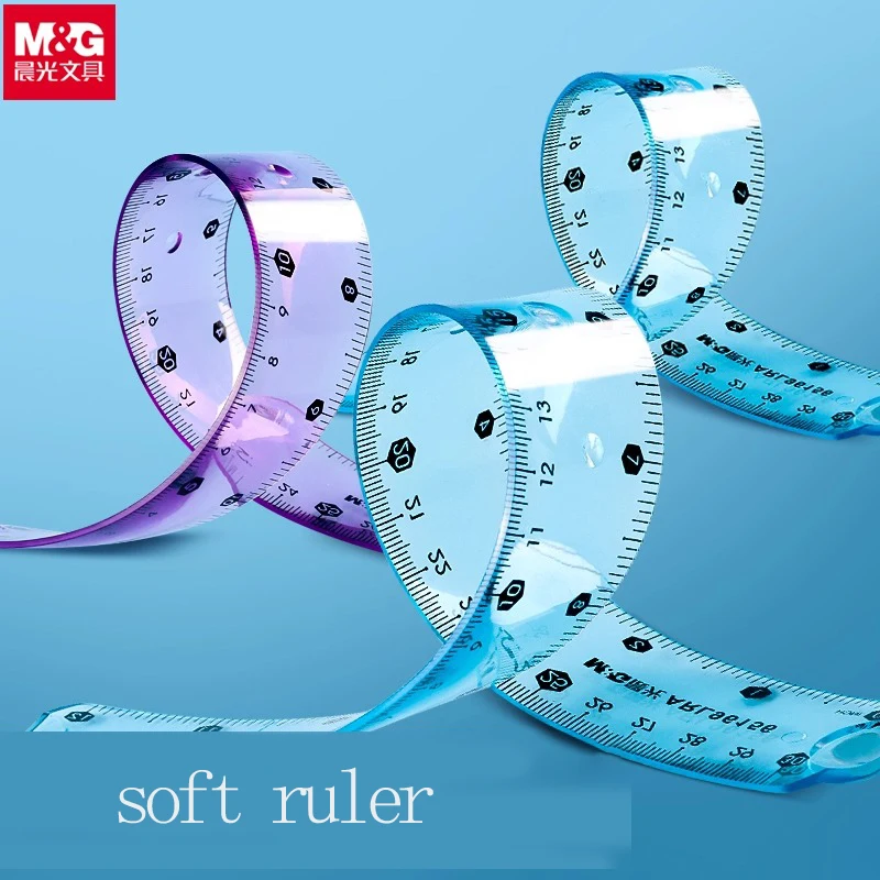 

M&G Straightedge 15m/20m/30m Soft Straight Ruler, Foldable, Suitable for Students and Office Use