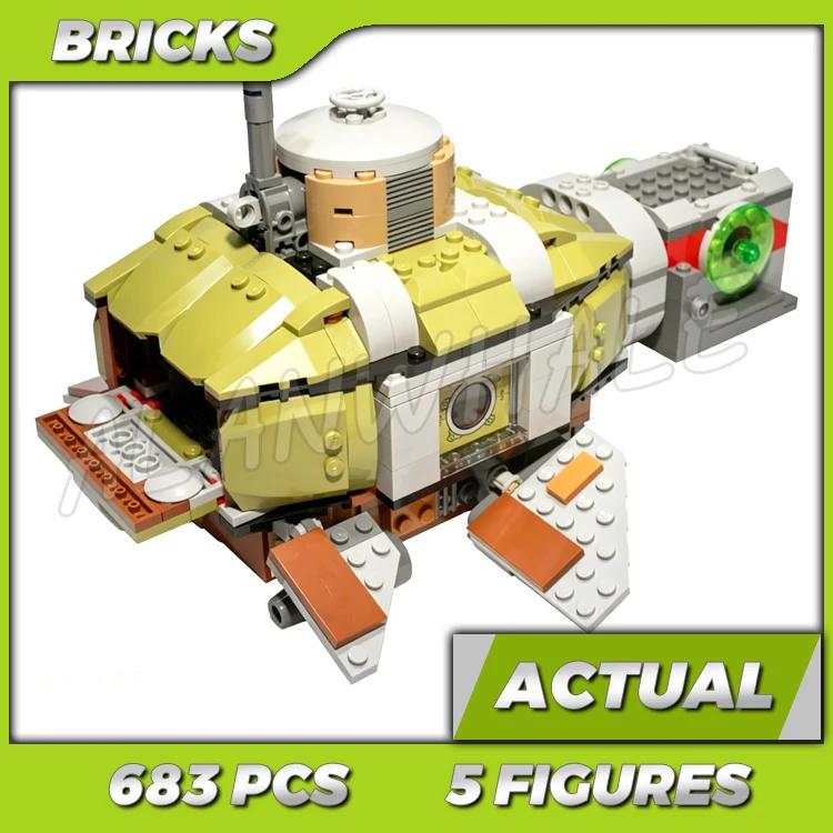 683pcs-shinobi-turtle-sub-undersea-chase-underwater-pursuit-submarine-shark-10265-building-kits-toys-compatible-with-bricks