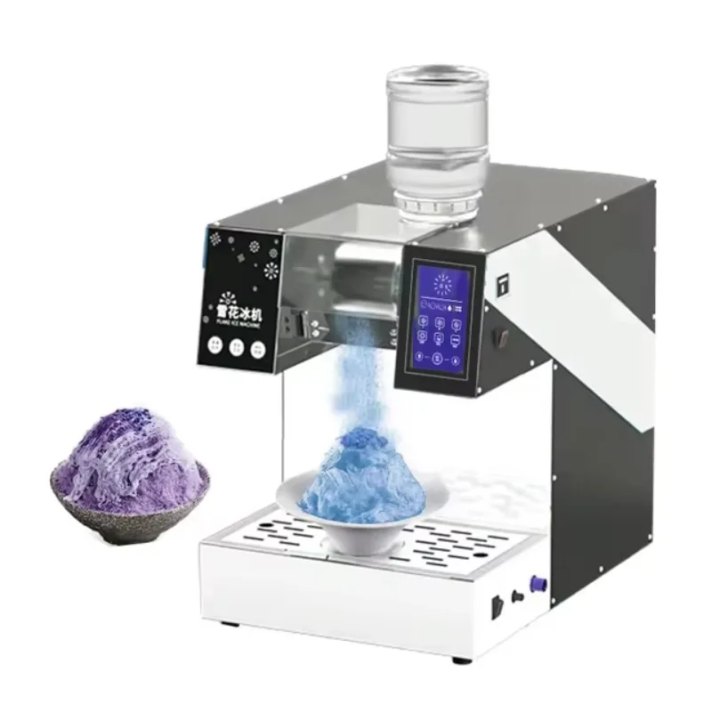 

Ice Crusher Snow Flake Ice Shaver Machine Automatic Small Korean Machine Snow Ice Maker Machine For Food Shop