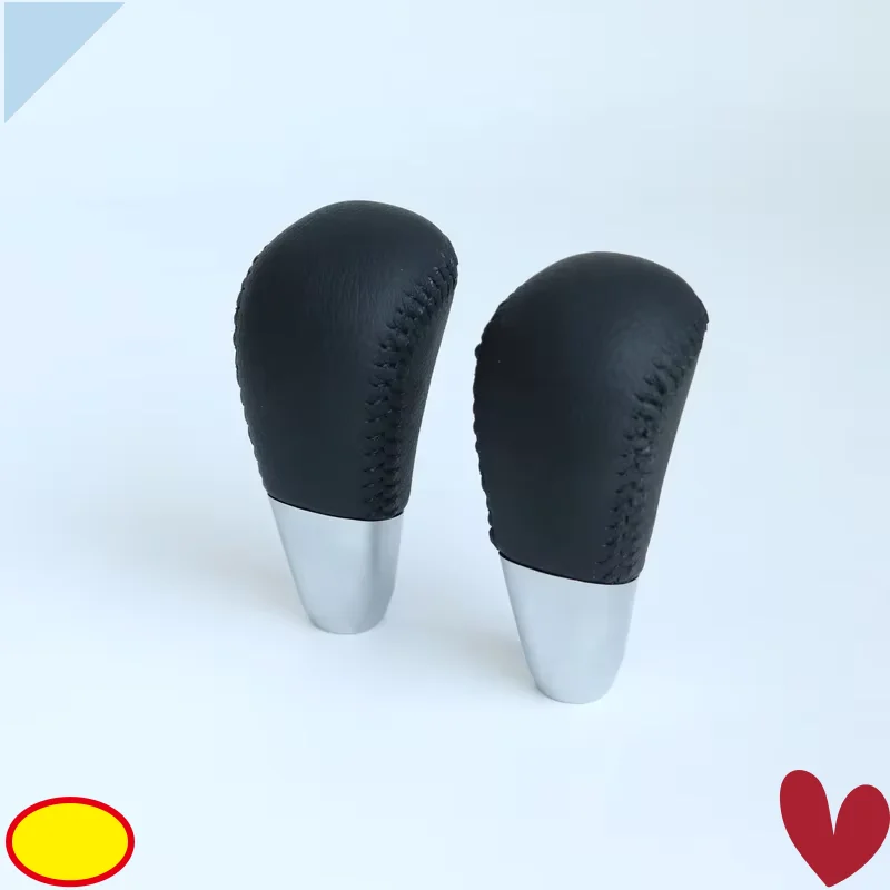 for ASX Automatic Transmission Shift Knob, Gear Head, Leather-Wrapped Gear Lever for Mitsubishi Outlander.