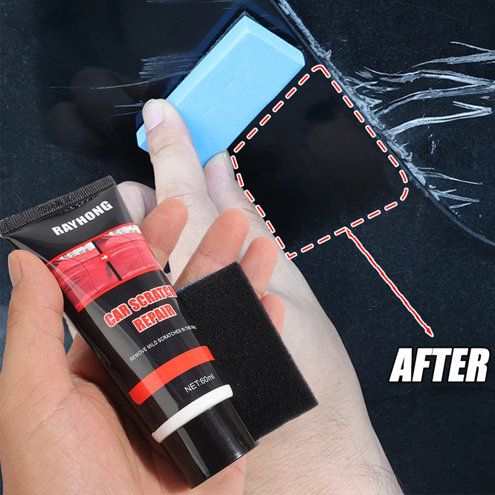 

1Set Car Paint Seratch Repair Wax Universal 60ML Beauty Maintenance Polishing Partner Maintenance Care Auto Body Accessories