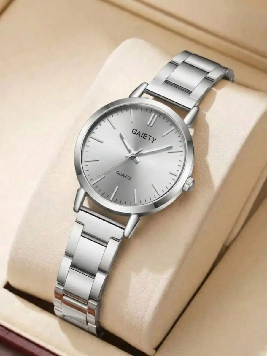 JasonRolls 1pc Elegant Women's Watch, Vintage Romantic Minimalist Creative Quartz Watch, Suitable For Daily Wear, Casual,