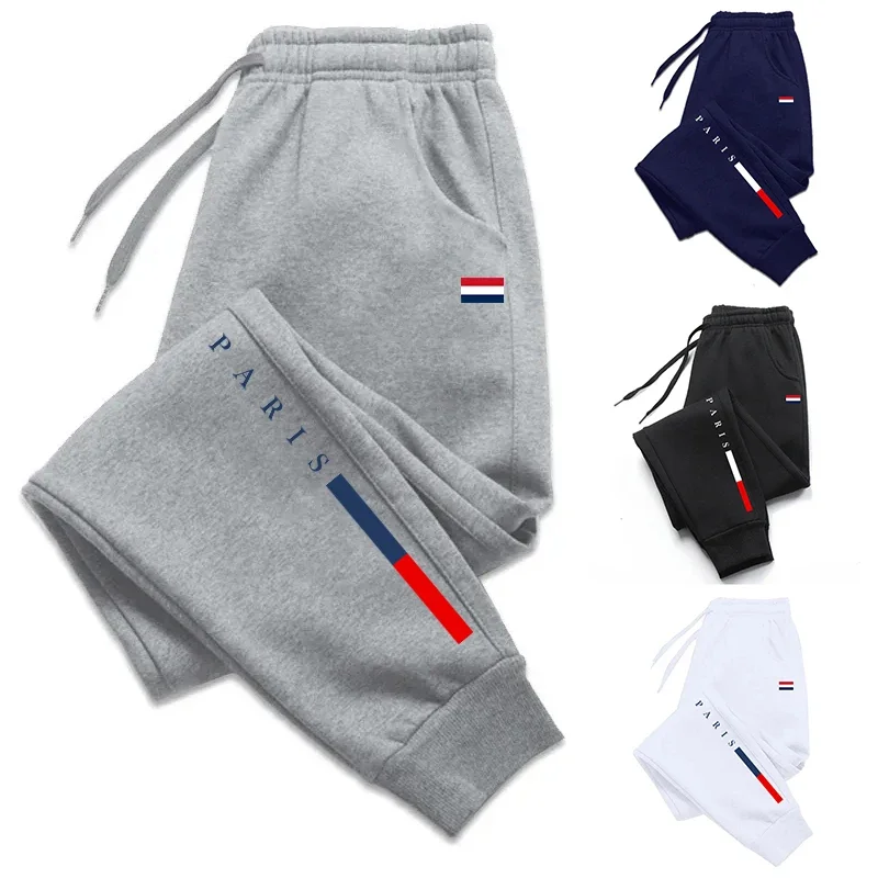 

All Season Daily Casual Sports Jogging Pants Home Outdoor Comfort Trousers Men's Clothes Paris Fashion Design Sweatpants for Men