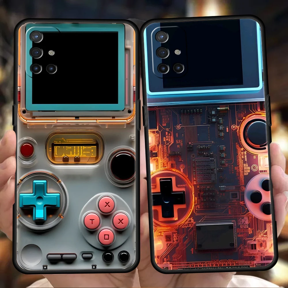 Video Game Boy Vintage GamePad Phone Case for Oneplus 11 10T Nord N100 N10 10 7 8 9 9R 7T 8T N200 CE 2 9RT Pro 5G Silicone Shell