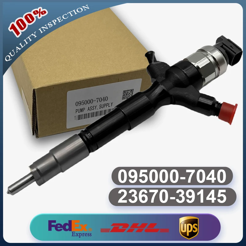 

095000-7040 23670-30150 23670-39145 23670-30310 23670-39245 Common Rail Injector for Toyota Hiace 2.5 2KD-FTV D-4D Engine