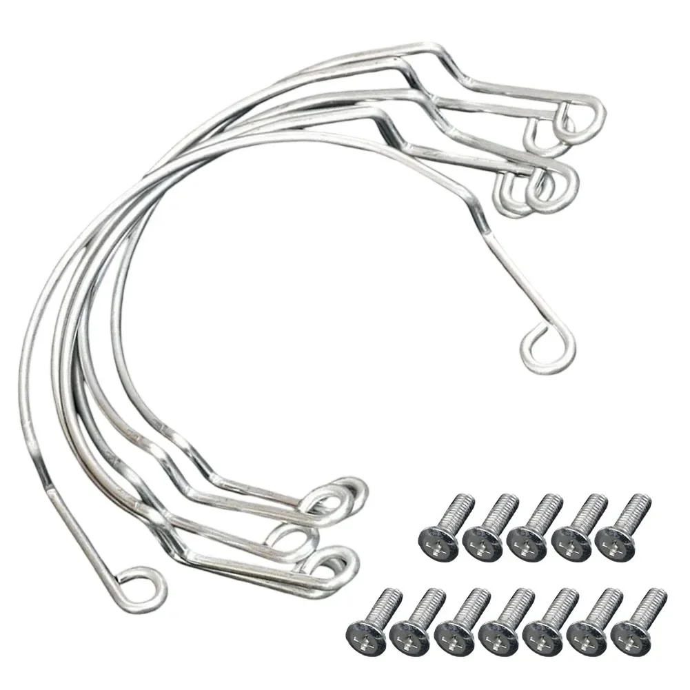 

Pool Table Accessory Billiard Table Fixator Equipment Maintenance Silver Corner Net Pocket Fix Easy Installation