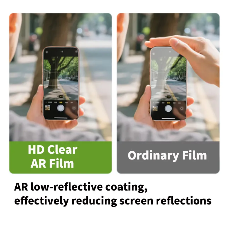 AR PET Outer Fiber Film For Honor Magic V6 HD AR Screen Enhancing Film Screen Protector Anti Reflection AR Film
