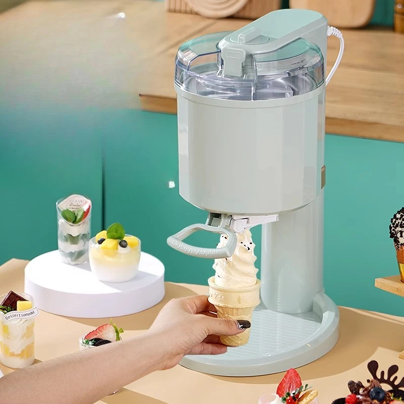 

Automatic ice cream machine Household small desktop mini children DIY homemade ice cream ice cream cone machine
