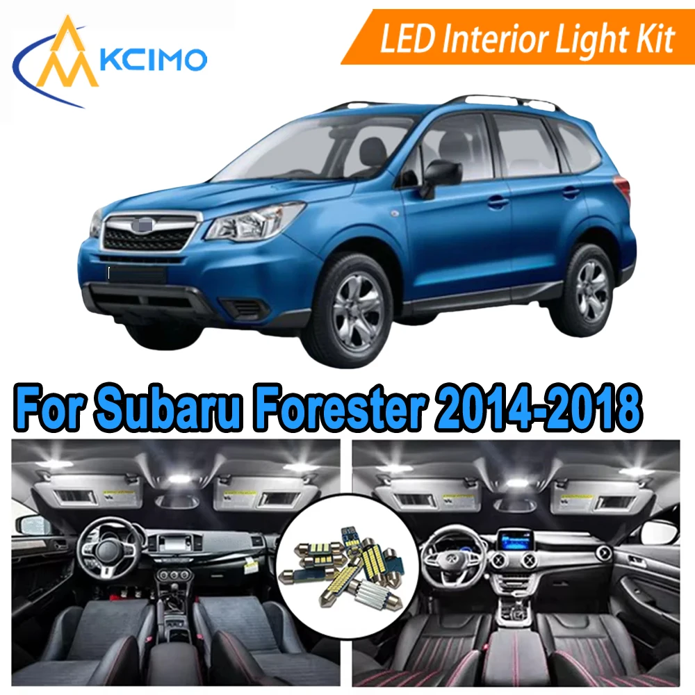 

Interior Light Bulb LED Interior Light For Subaru Forester SJ (2014-2018) Dome Map Lamp LED Bulb Replacement