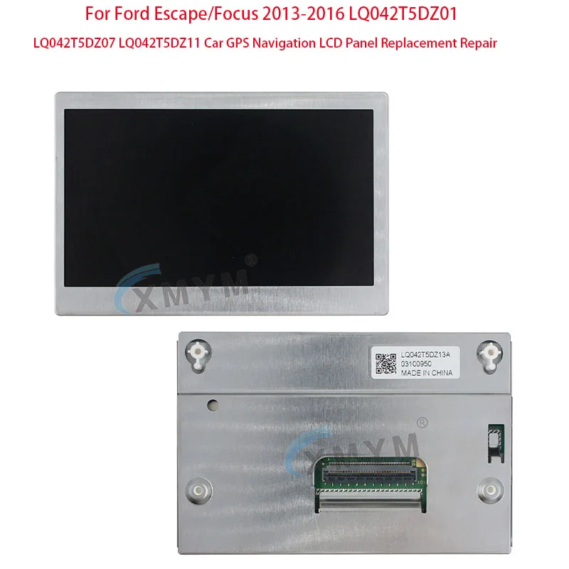 For Ford Escape/Focus 2013-2016 LQ042T5DZ01 LQ042T5DZ07 LQ042T5DZ11 Car GPS Navigation LCD Panel Replacement Repair