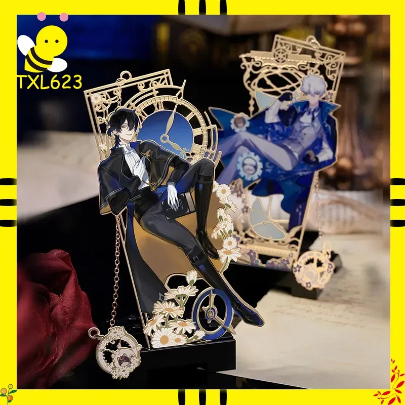 

Charles Lucas Anime Link Click Metal Bookmark Cute Cartoon Character Stationery Ideal Student Gift Collectible Toy