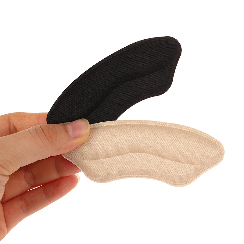 1Pair Sports Heel Sticker Insoles For Running Shoes Size Reducer Filler Liner Protector Heel Pain Relief Self-adhesive Cushion