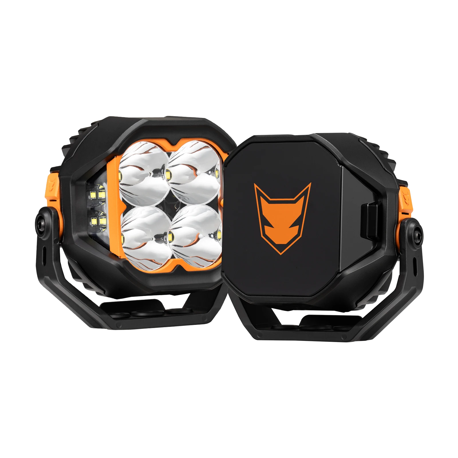 

ZAIQU LIGHTFOX 5 Inch Combo Beam 128w Auxiliary Offroad Assembly Led Pod Light LED Work Light 4x4 Led Spot Light