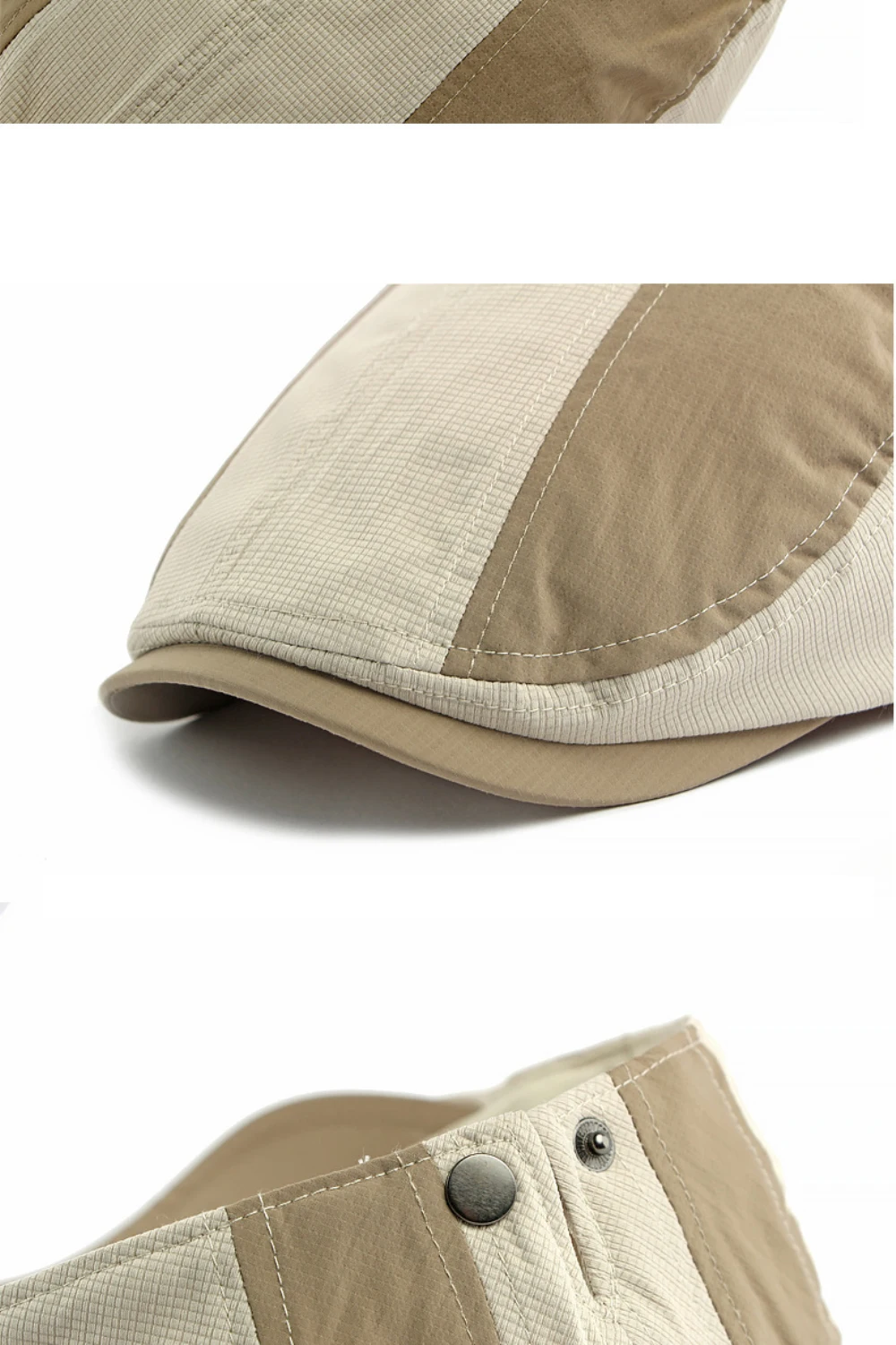 HT5108 Baskenmützen Frühling Sommer Sonnenhüte für Herren Damen Vintage Künstler Maler Baskenmütze Herren Damen Ivy Flat Cap Patchwork Baskenmütze – Detail 5