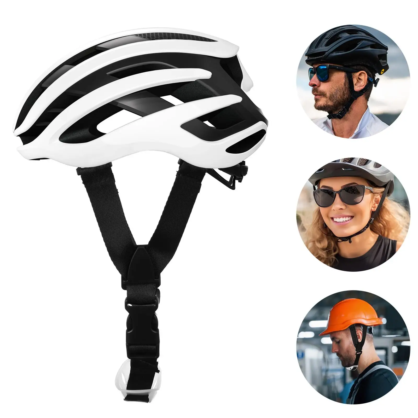 6 Pcs Chin Strap Hard Hat Chinstrap Construction for Hardhat Rigging Safety