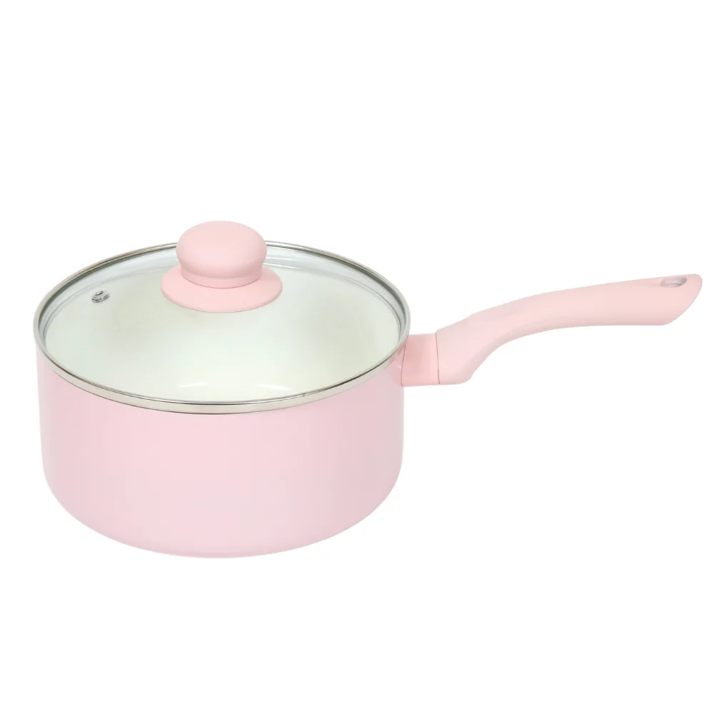 Chef line Ceramic Santi IH Pot 18 (Pink)