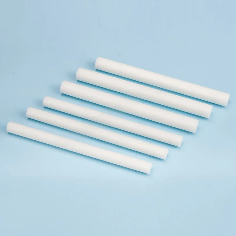 10ชิ้น7มม./8มม. เครื่องทำความชื้นกรองสำลีก้านแกน USB เครื่องทำความชื้นเปลี่ยนเครื่องพ่นอโรมาฟองน้ำฝ้าย