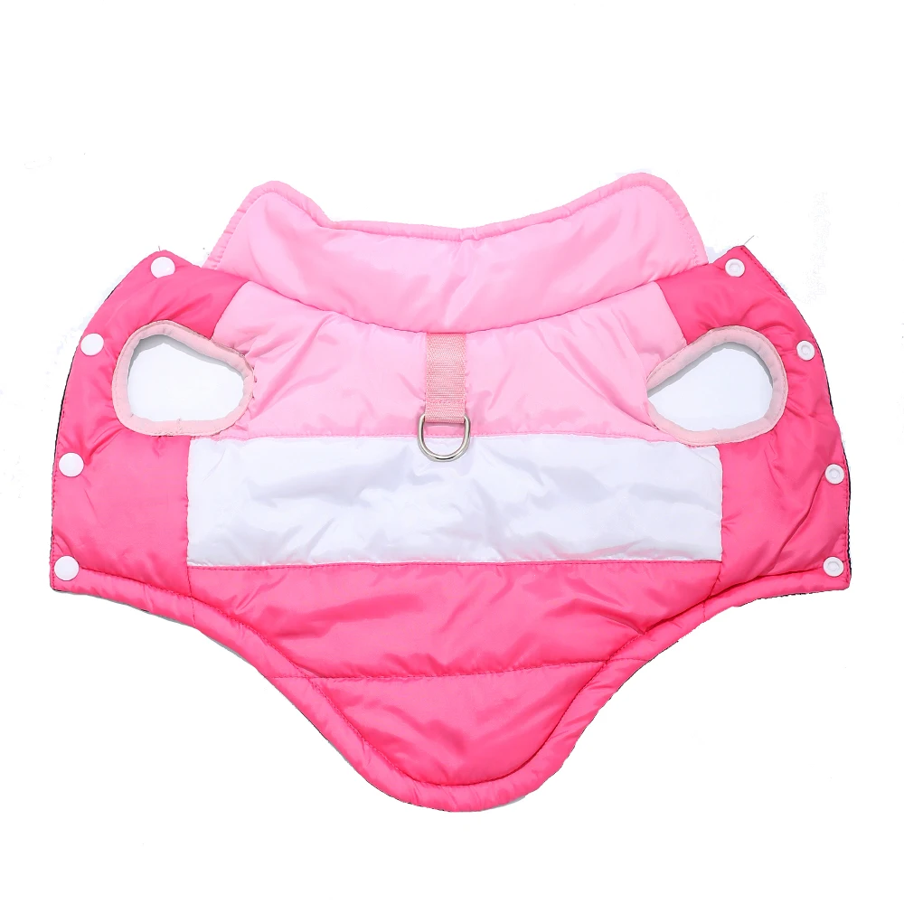 Hundekleidung für Herbst und Winter, warme Haustierjacke mit D-Ring, wasserdichter Welpenweste-Mantel für kleine und mittelgroße Hunde, Yorkshire – Detail 8