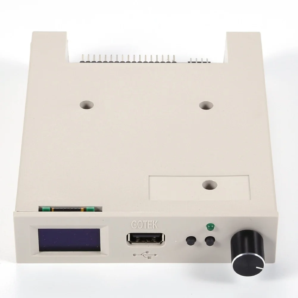 Rotary Encoder Knob White Floppy Emulator AT32F435RGT7 MCU 32-bit CPU Flash Drive Support Supports 999 Folders view 3