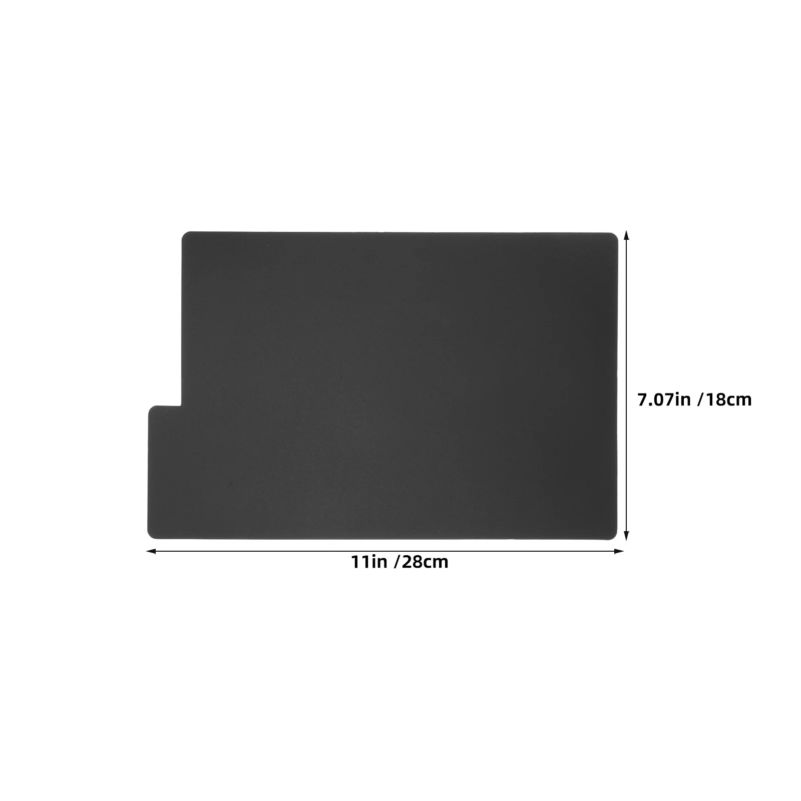 20 قطعة من فواصل تسجيلات الفينيل شديدة التحمل، بطاقات فهرس ألبوم بلاستيكي أسود لمجموعة تخزين الرف لتنظيم السجلات #4