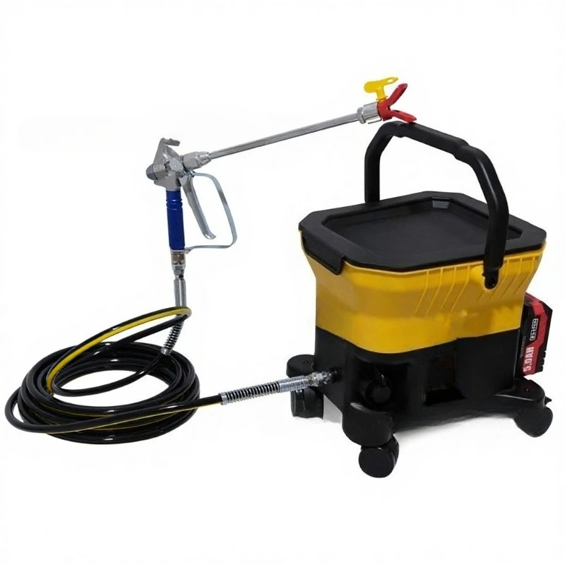 New electric lithium battery high voltage airless spraying machine