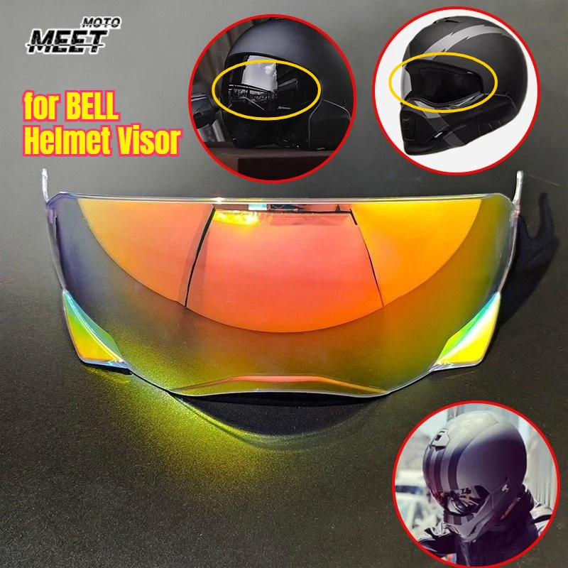 

Suitable for BELL Broozer Motorcycle Helmet Visor, Windshield, Helmet Lens, Lentes Para Casco De Moto