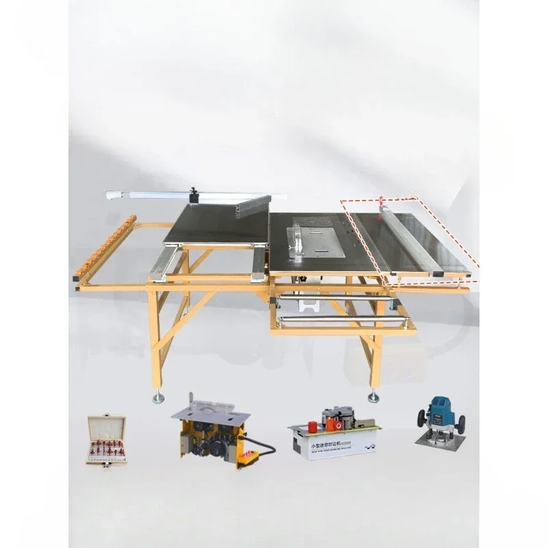 Woodworking saw table multi-functional all-in-one machine dust-free child and mother saw special precision push table saw