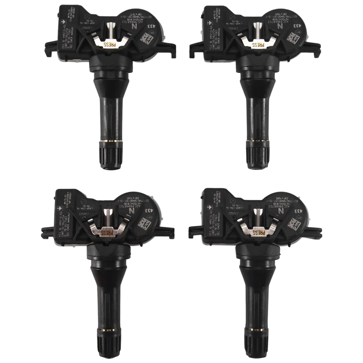 4pcs tpms Reifendruck monitor passend für 407004 cb0b