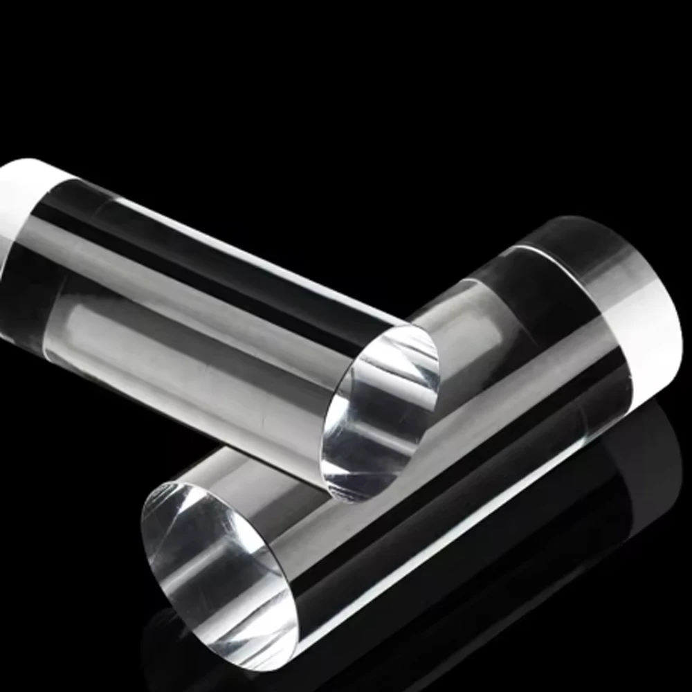 1Pcs Transparent Round Bar Cylinder Waterproof Not Easily Discolored Jewelry Ring Holder Cosmetic Display Stand Photography Prop