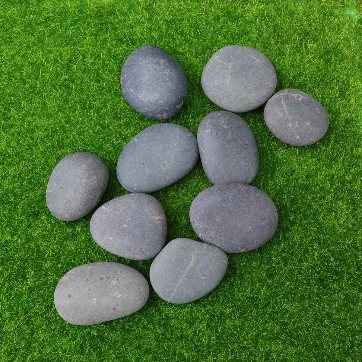 10pcs Smooth High for Painting Hand Painted Rocks DIY Polishing Pebbles Art Supplies Creative Design