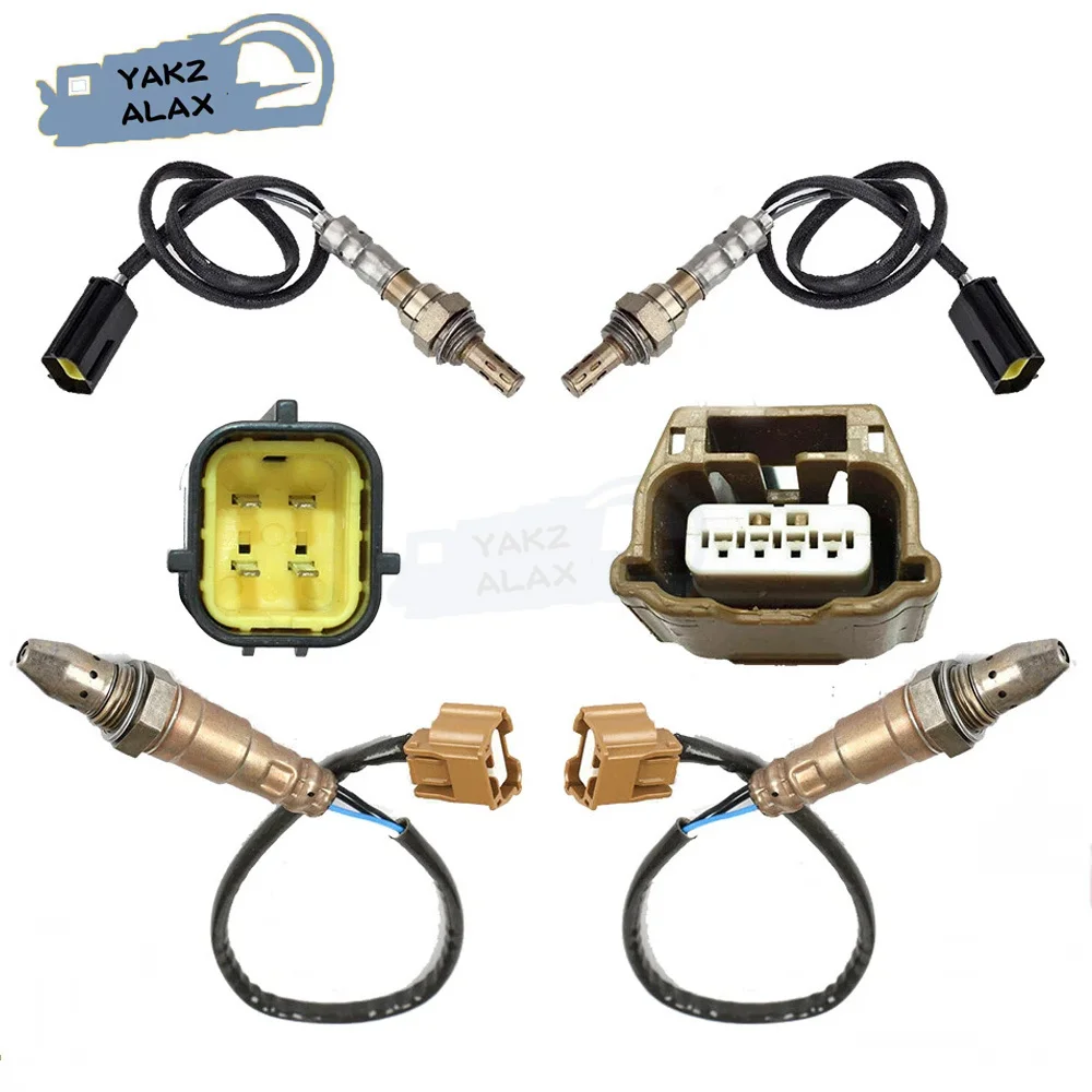 

4Pcs Upstream Downstream Oxygen Sensor for 2011 2012 Nissan 370Z Infiniti G37 3.7L M37 EX35 3.5L 234-9135 234-4380 Front Rear