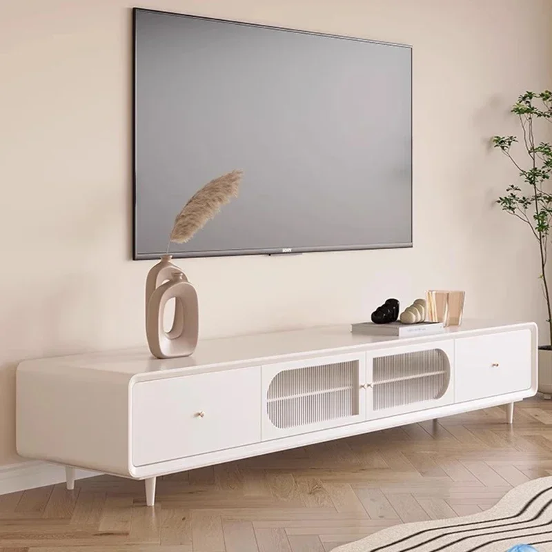 Mobile Tv Living Room Aesthetic Furniture Entertainment Unit Luxury Organizer Modern Stand Drawer Comfortable Table Console Home