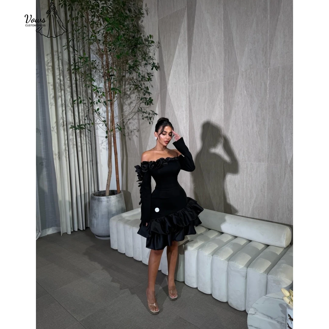 Vows Avondjurken Bruiloftsgast Jurken Woman Line A Jurken. Voor. Vrouwen bruiloft feestjurk op maat gemaakte galajurk 2025 gala