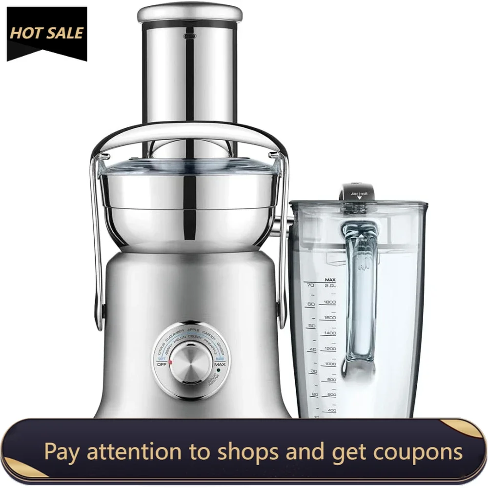 

Commercial Juice Fountain XL Pro, Brushed Stainless Steel