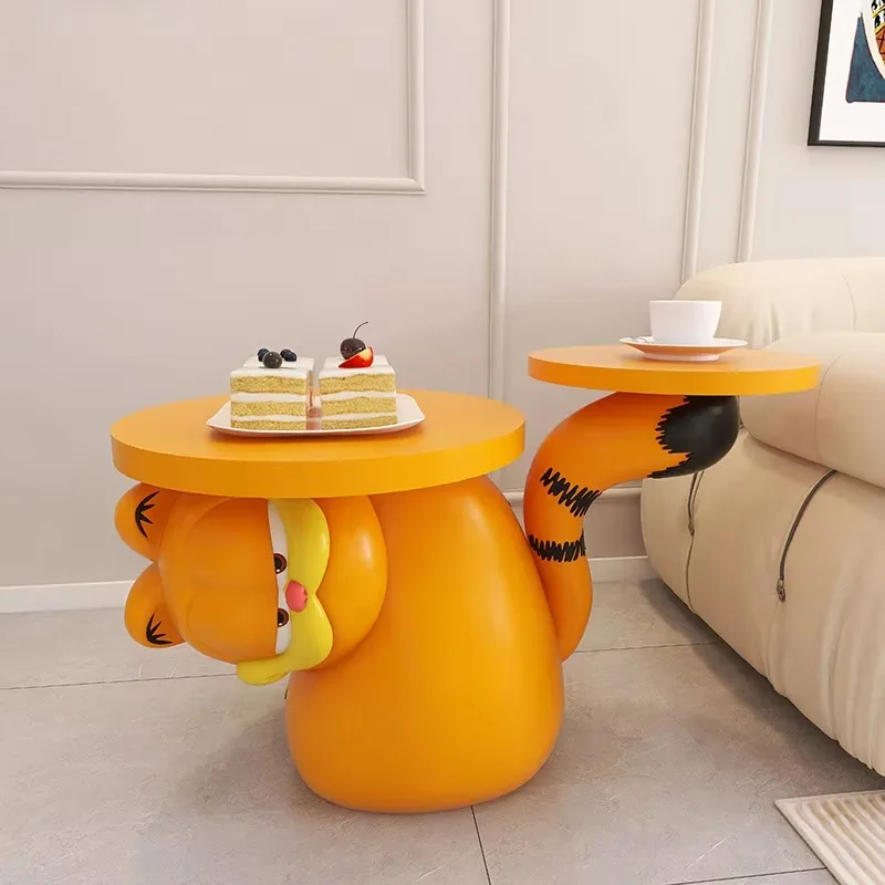 Modern Garfield Sculpture Side A Few Movable Tea Table Corner A Few Landing Bedside Table Soft Decorative Ornaments Ornaments