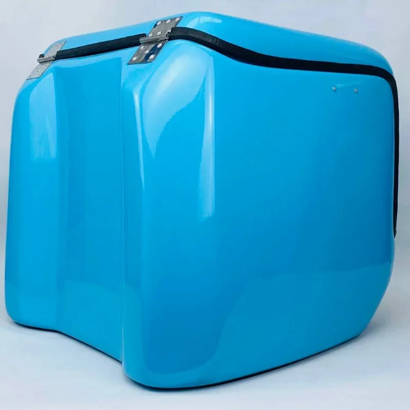 #Factory Sell Motorcycle Food and Pizza Large Volume Delivery Box with  Spring Motorcycle Delivery Food Box