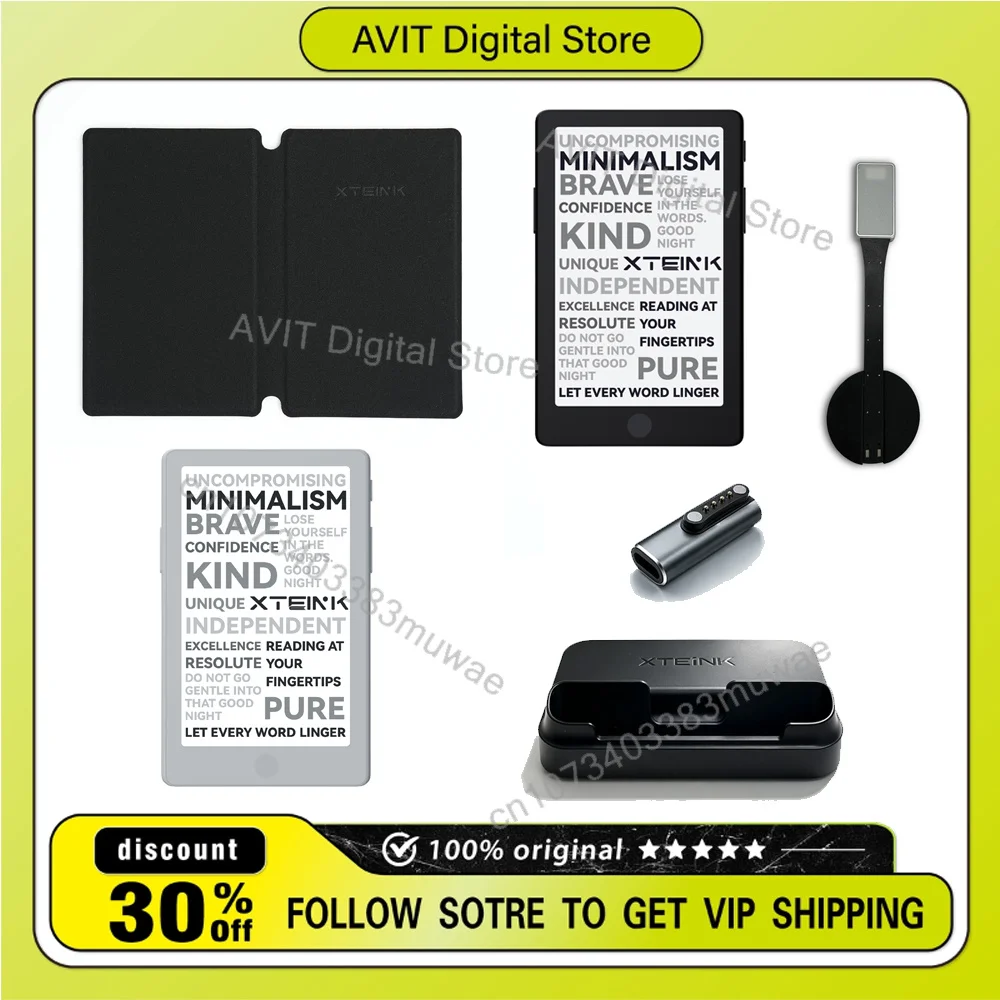 International Version XTEINK X4pro Ink Reader Touch Screen Sliding Page Turning Long Endurance Reading Eye Protection Ink Screen