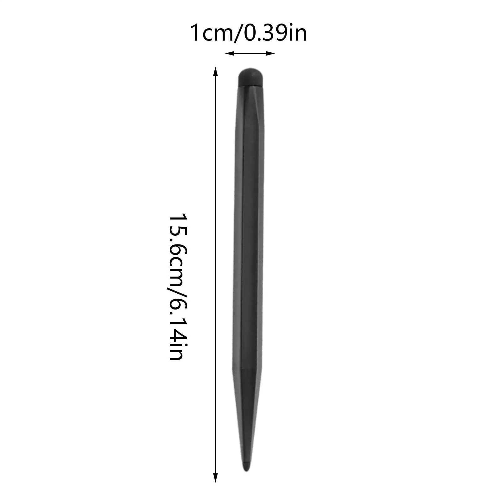 قلم لمس للكمبيوتر اللوحي عالي الدقة برأس مزدوج قلم لمس للهاتف مع مستشعر ضغط لرسم عرض ملاحظات فنية